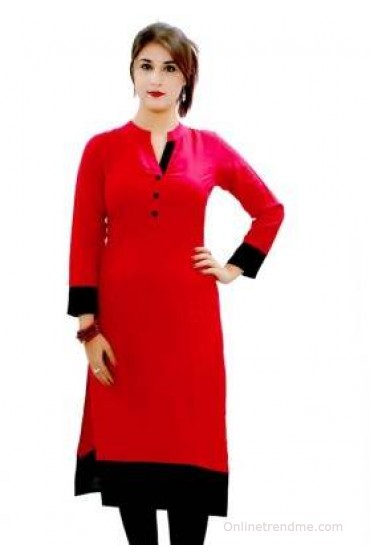 Khankan Casual Solid Women's Kurti